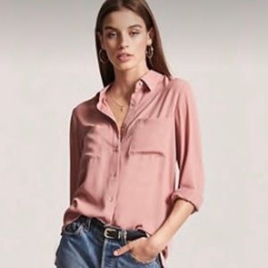 Collared long sleeve. F21